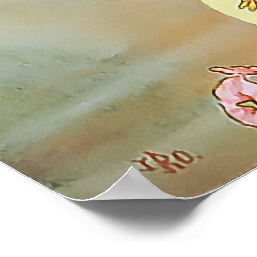 Flying Fairies Whimsical Magical Fairytal Poster (Hoek)