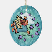 Flying Fairy  Keramisch Ornament (Rechts)