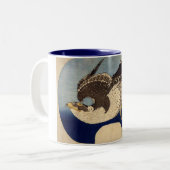 Flying Falcon Tweekleurige Koffiemok (Voorkant links)