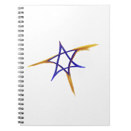 Flying Fiery Star of David Notitieboek