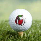"Flying Fish" Abstracte Custom Wilson Golf Bal (Insitu Shirt)