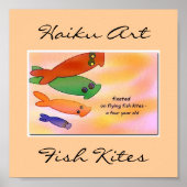 Flying Fish Kites Print (Voorkant)