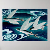 Flying Fish Ono Bakufu Circa 1938 Poster (Voorkant)