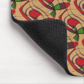 "Flying Fish" Tiled Abstract Design Mousepad Muismat (Hoek)