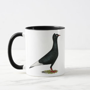 Flying Flight Black Pet Pigeon Mok