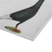 Flying Flight Black Pet Pigeon Snijplank (Hoek)