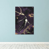 Flying For Photons canvasprint Canvas Afdruk (Insitu (Houten vloer))