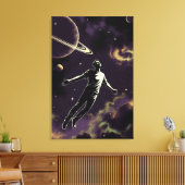 Flying For Photons canvasprint Canvas Afdruk (Insitu (Woonkamer))