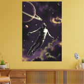 Flying For Photons canvasprint Canvas Afdruk (Insitu (Woonkamer))
