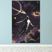 Flying For Photons canvasprint Canvas Afdruk (Insitu (Houten vloer))