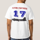 Flying Fortress 17 T-shirt (Achterkant)