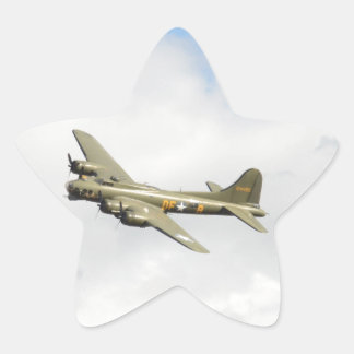 Flying Fortress Ster Sticker