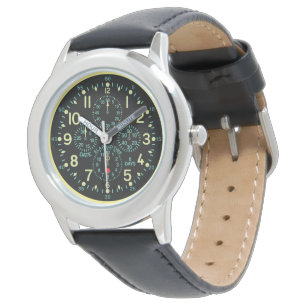 "Flying Fortress" Vliegtuig Clock Horloge
