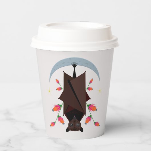 Flying Fox 8oz. Papieren Bekers (Voorkant)