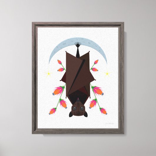 Flying Fox 8x10 Stretched Canvas Giclée Print (Voorkant)