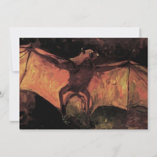 Flying Fox Bat door Vincent van Gogh (Voorkant)