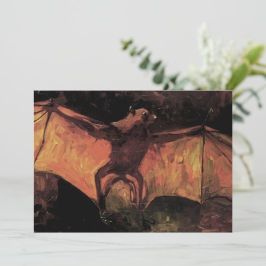 Flying Fox Bat door Vincent van Gogh (Staand voorkant)