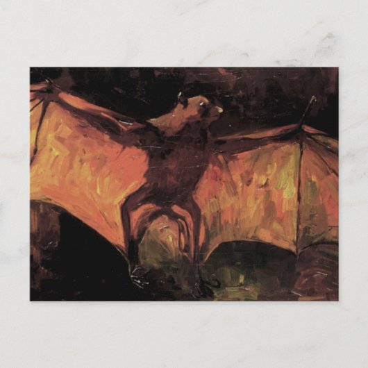 Flying Fox Bat door Vincent van Gogh Briefkaart (Voorkant)