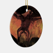 Flying Fox Bat door Vincent van Gogh Keramisch Ornament (Rechts)