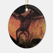 Flying Fox Bat door Vincent van Gogh Keramisch Ornament (Links)