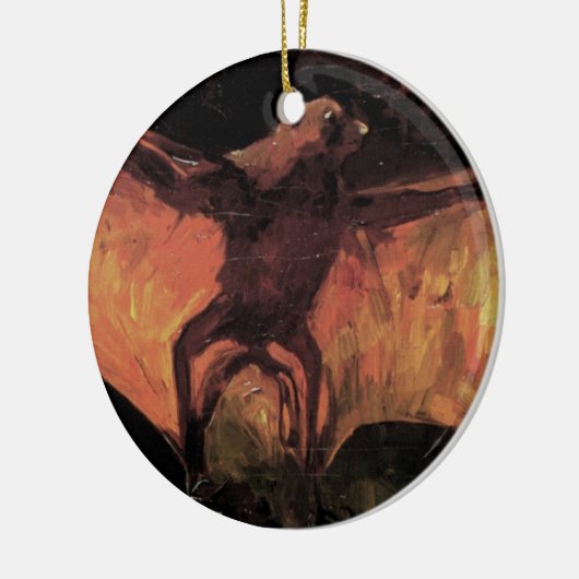 Flying Fox Bat door Vincent van Gogh Keramisch Ornament (Links)