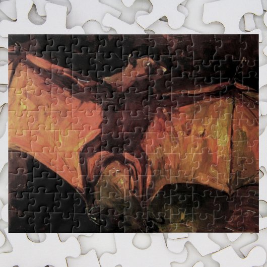 Flying Fox Bat door Vincent van Gogh Legpuzzel