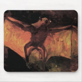 Flying Fox Bat door Vincent van Gogh Muismat (Voorkant)