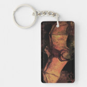Flying Fox Bat door Vincent van Gogh Sleutelhanger (Voorkant)