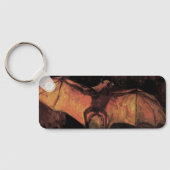 Flying Fox Bat door Vincent van Gogh Sleutelhanger (Achterkant)