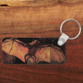 Flying Fox Bat door Vincent van Gogh Sleutelhanger (Voorkant)