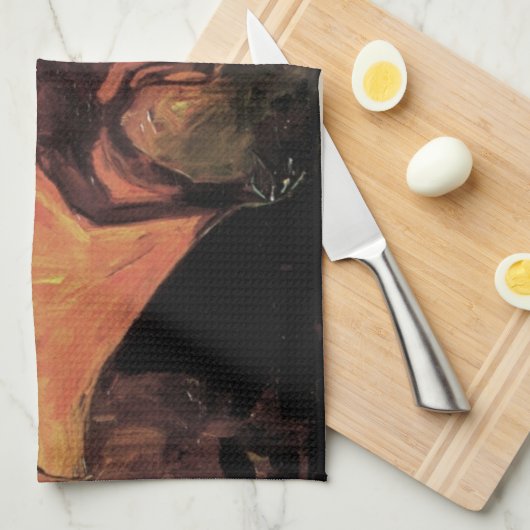 Flying Fox Bat door Vincent van Gogh Theedoek (Quarter Fold)