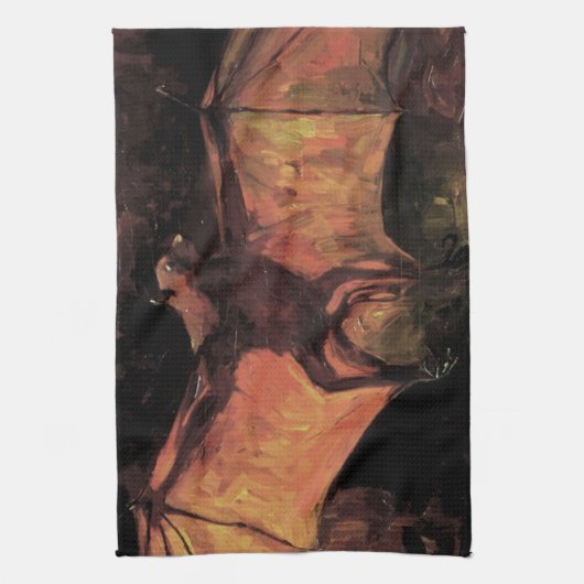 Flying Fox Bat door Vincent van Gogh Theedoek (Verticaal)