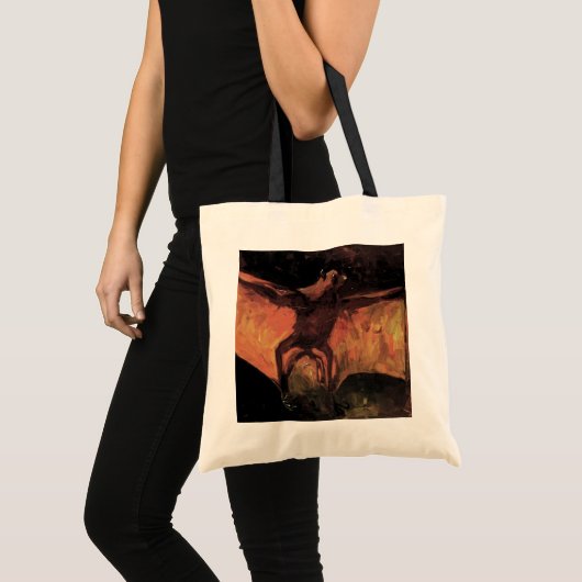 Flying Fox Bat door Vincent van Gogh Tote Bag (Voorkant (product))