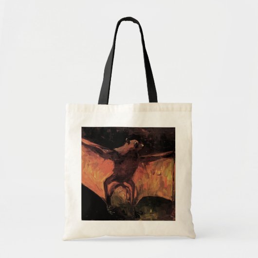 Flying Fox Bat door Vincent van Gogh Tote Bag (Voorkant)