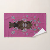 Flying Fox Boysenberry Bath Set Bad Handdoek (Handdoek)