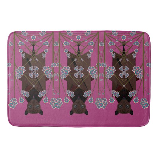 Flying Fox Boysenberry Bathmat Badmat (Voorkant)