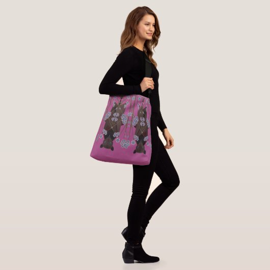 Flying Fox Boysenberry Crossbody Bag (2 Sizes) Crossbody Tas (Op model)