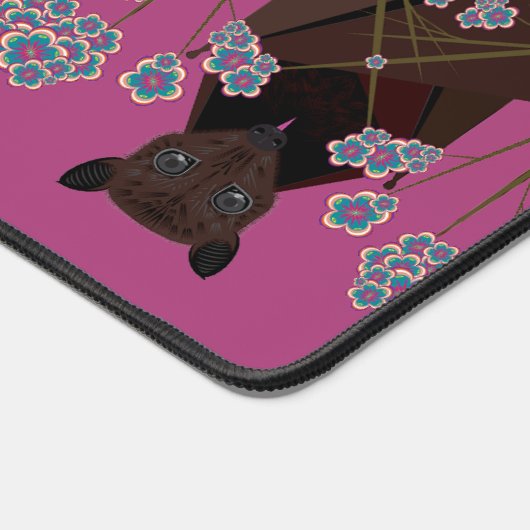 Flying Fox Boysenberry Desk Mat (Hoek)