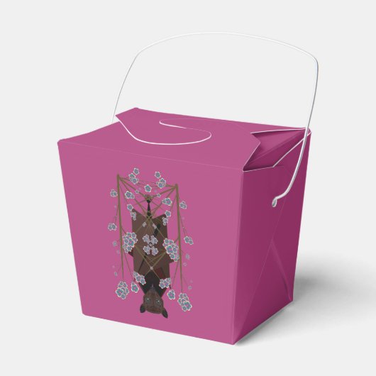 Flying Fox Boysenberry Favor Box Bedankdoosjes (Voorkant Zijde)