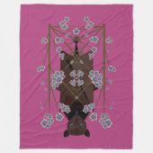 Flying Fox Boysenberry Fleece Blanket (3 maten) (Voorkant)
