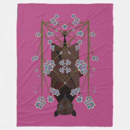 Flying Fox Boysenberry Fleece Blanket (3 maten)