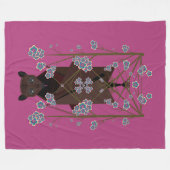 Flying Fox Boysenberry Fleece Blanket (3 maten) (Voorkant (Horizontaal))
