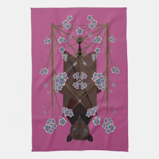 Flying Fox Boysenberry Kitchen Towel Theedoek (Verticaal)
