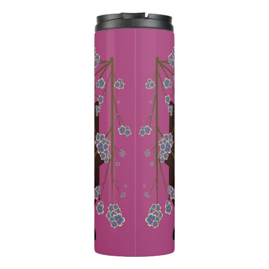 Flying Fox Boysenberry Thermal Travel Tumbler Thermosbeker (Achterkant)