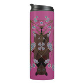 Flying Fox Boysenberry Thermal Travel Tumbler Thermosbeker (Geroteerd rechts)