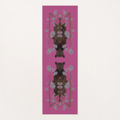 Flying Fox Boysenberry Yoga Mat (Voorkant)