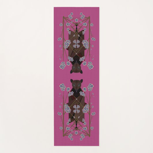 Flying Fox Boysenberry Yoga Mat (Voorkant)