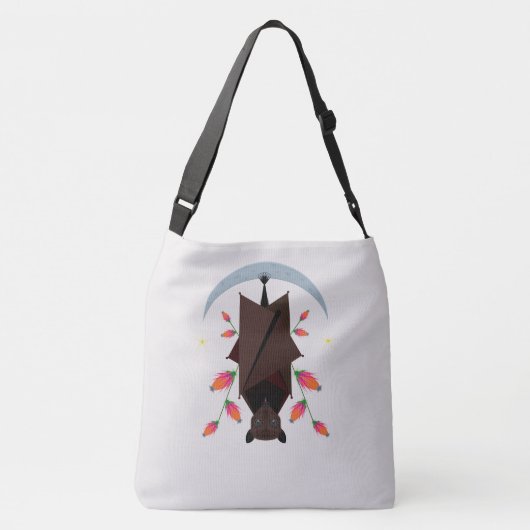 Flying Fox Crossbody Bag (2 Sizes) Crossbody Tas (Achterkant)