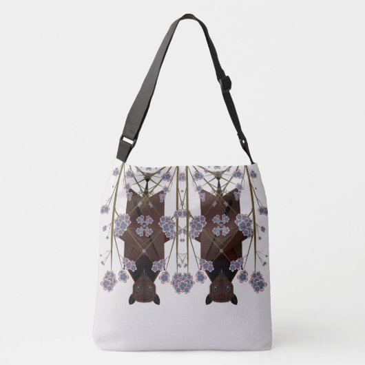 Flying Fox Crossbody Bag (2 Sizes) Crossbody Tas (Achterkant)