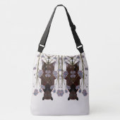 Flying Fox Crossbody Bag (2 Sizes) Crossbody Tas (Voorkant)